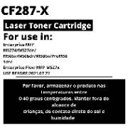 Toner Compatível Hp Cf287 X